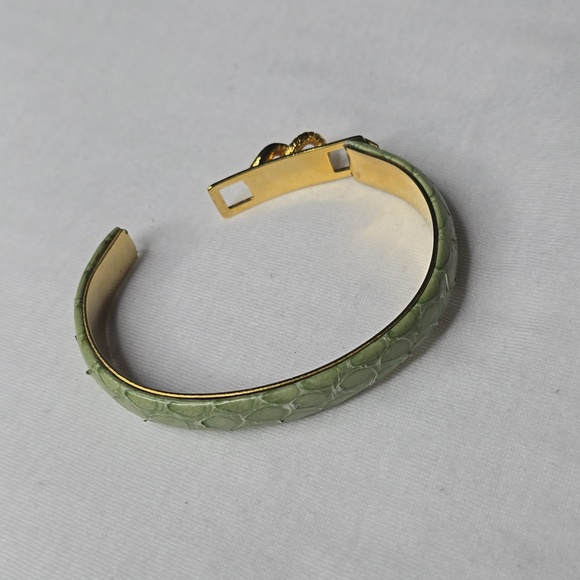Vintage Peruzzi snake skin braclet - Picture 4 of 5